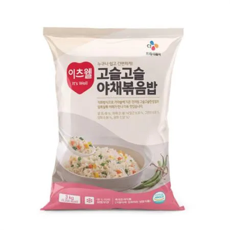 이츠웰 고슬고슬야채볶음밥(3Kg/EA) 볶음밥