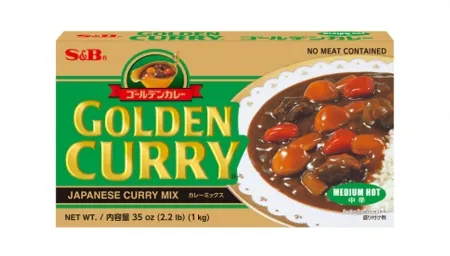 S&B 카레(골든 중간매운맛 1Kg/EA) 커리