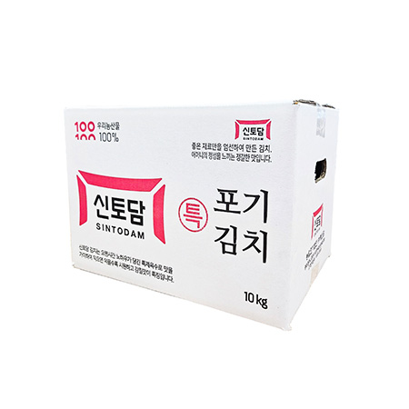 신토담 포기김치(약숙 10Kg/BOX)  업소용 반찬 예소담