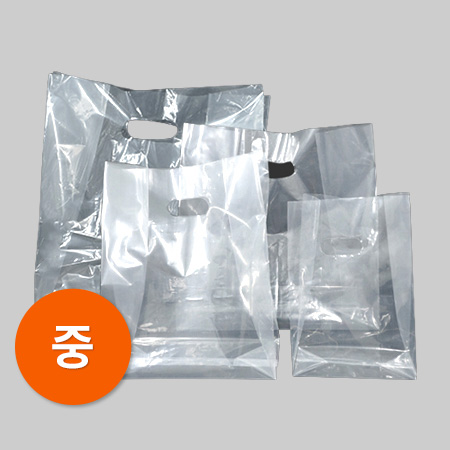 비닐쇼핑백(PE_중_230x120x350(mm)_100ea  EA)