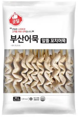 굿딜 부산알뜰사각꼬치어묵(30g*20개입 600g/EA)