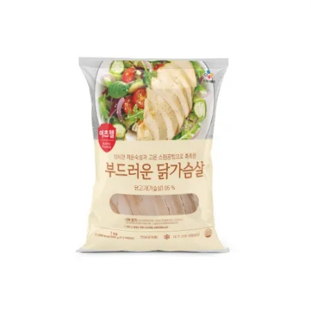 이츠웰 부드러운닭가슴살(스팀 1Kg/EA)