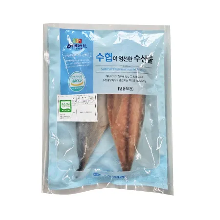 수협어기여찬 고등어살(품질인증_가시제거율95%_120~130g/필렛_2입 구이용 250g/EA)
