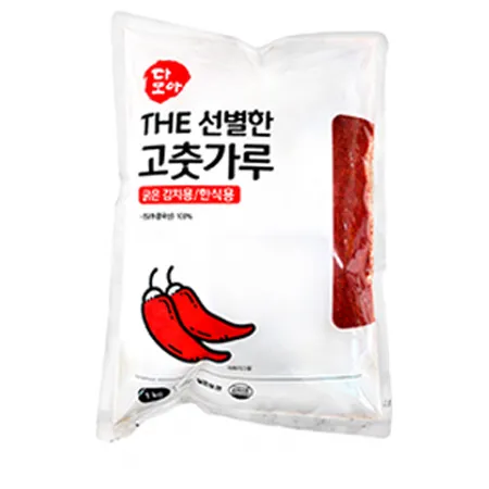 ★초특가★ 다모아 고춧가루 1Kg (김치용,거침,굵은굵기) The선별한 고추가루 중국산 이미지