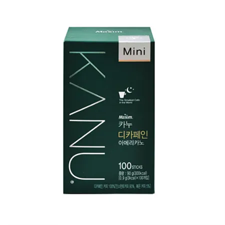 카누 디카페인아메리카노(미니_100T 90g/EA)
