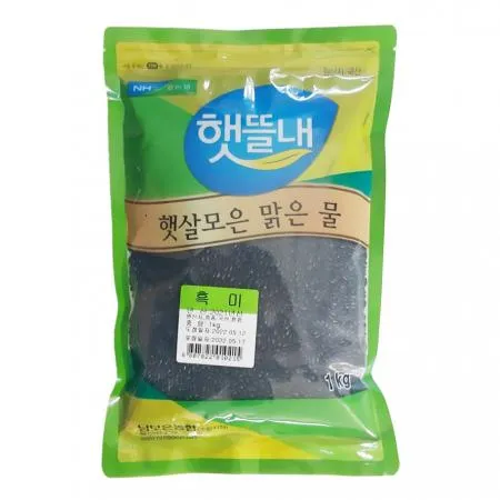 농협 흑미(1Kg/EA)/국내산 [원산지: 상세설명참조]