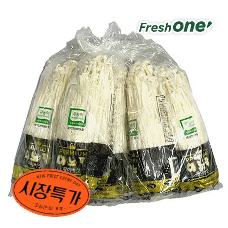 ★매일시장특가★ 프레시원 팽이버섯(150g*5입 750g/EA)