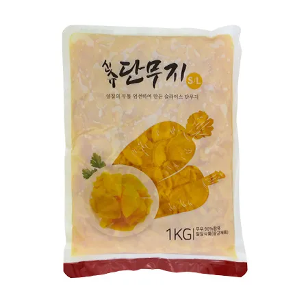 코우인터내셔널 단무지(슬라이스 1Kg/EA)