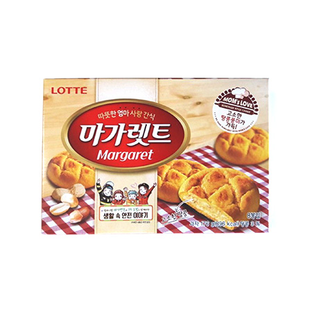 롯데제과 마가렛트(8개입 176g/EA)