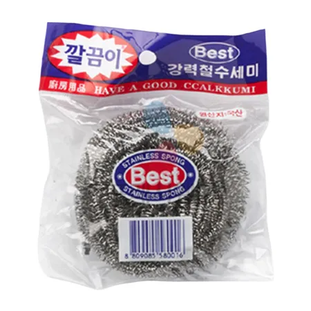 깔끔이 철수세미(왕스퐁_35g EA)