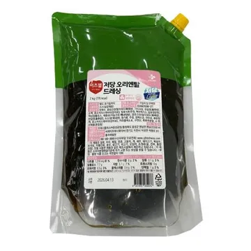 이츠웰 저당오리엔탈드레싱(저당 2Kg/EA)