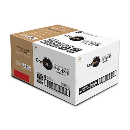 ★제당 초특가★크레잇 공깃밥(NEW200g*8입 1.6Kg/EA) 즉석밥 햇반 이미지