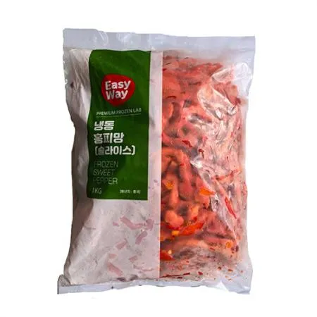 EasyWay냉동홍피망(슬라이스_채썰기 1Kg/EA)