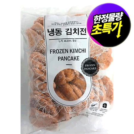 글로벌냉동 김치전(외식전용 33g*30±1입 1Kg/EA)