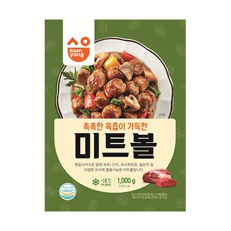 삼양식품 미트볼(약10g*100±10입 1Kg/EA)
