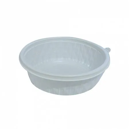 냉면용기세트(PP_중_195파이*65mm_50입 일회용 EA)