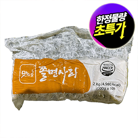 맛찬들 쫄면사리 2Kg
