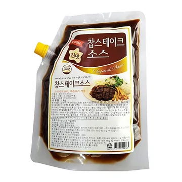 평강푸드 찹스테이크소스(1Kg/EA) [원산지: 상세설명참조]