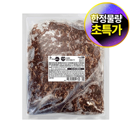 ★제당 초특가★ 크레잇X이츠웰 간장소불고기 (3Kg/EA)