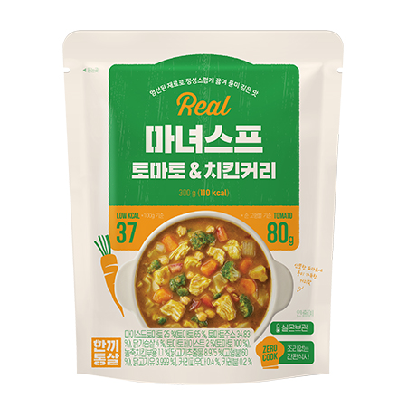 한끼통살 마녀스프(토마토&치킨커리 300g/EA)