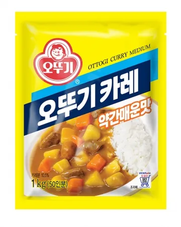 오뚜기 카레(약간매운맛 1Kg/EA) 커리
