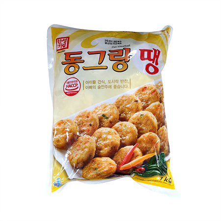 한성 해물동그랑땡(16.5g*61±3개입 1Kg/EA)