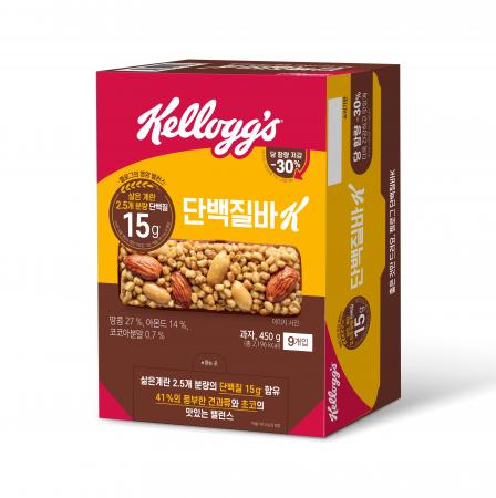켈로그 단백질바K(50g*9개입 450g/EA)