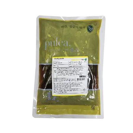 녹선 케일장아찌(케일48.5% 1Kg/EA) 업소용 반찬