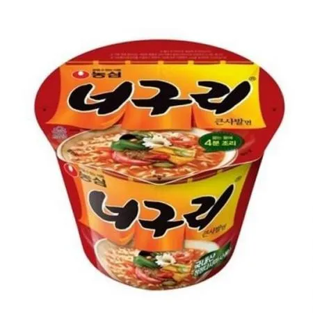 농심 너구리(큰컵 111g*16EA/BOX) 이미지