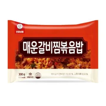 천일식품 매운갈비찜볶음밥(300g/EA) 볶음밥 천일 [원산지: 상세설명참조]