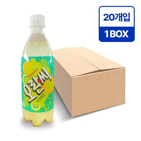 동아오츠카 뉴오란씨(500ml_PET_파인애플_20입 10Kg/BOX)