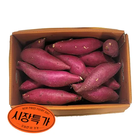 ★매일시장특가★ 밤고구마 긴왕 10Kg/BOX (250g이상/개)