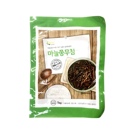 이음푸드 마늘쫑무침(완제_C 1Kg/EA)  업소용 반찬