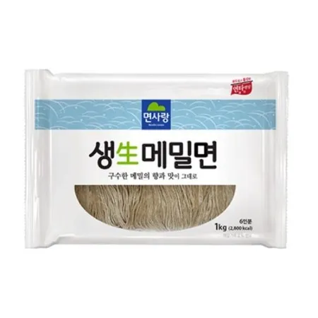 면사랑 생메밀면(1Kg/EA)