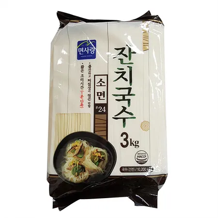 면사랑 소면국수(3Kg/EA) [원산지: 상세설명참조]