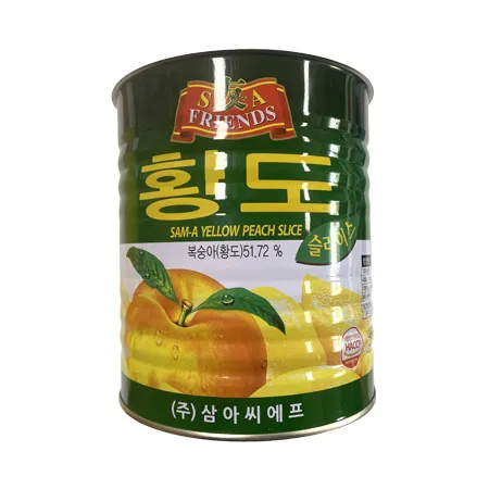 삼아 황도캔(슬라이스 2.9Kg/EA)