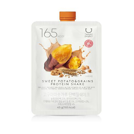 딜라이트프로젝트 단백질쉐이크(고구마미숫가루 45g/EA)