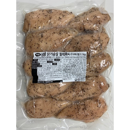 하림 닭가슴살(블랙페퍼 1.1Kg/EA)