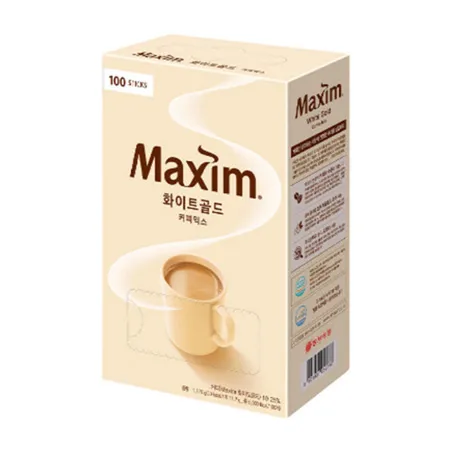 맥심 커피믹스(화이트골드_11.8g*100T 1.18Kg/EA)