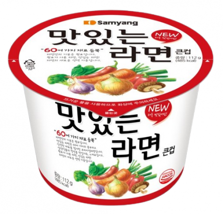 삼양식품 맛있는라면(컵_대_16입_BOX발주 112g/EA)