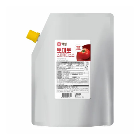 백설 토마토스파게티소스(1.5Kg/EA)