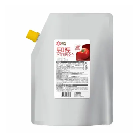 백설 토마토스파게티소스(1.5Kg/EA)