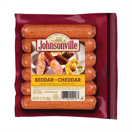 쟌슨빌 베다체다 소시지(360g/EA) 소세지