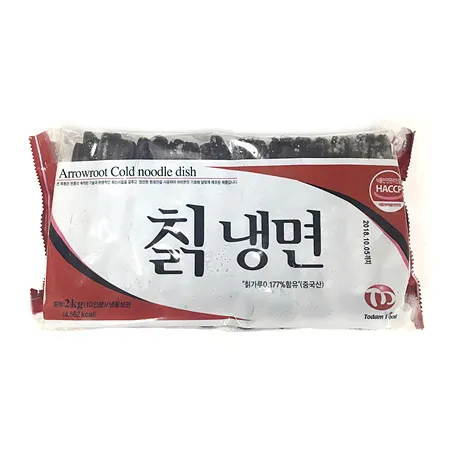 토담 칡냉면(접이식_200g*10입 2Kg/EA) [원산지: 상세설명참조]