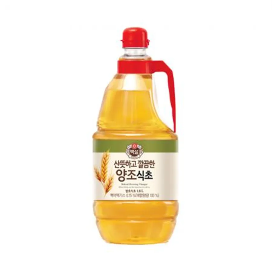 백설 양조식초(1.8L 1.8Kg/EA) 이미지
