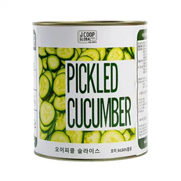 제이쿱글로벌 오이피클(슬라이스 3.1Kg/EA)