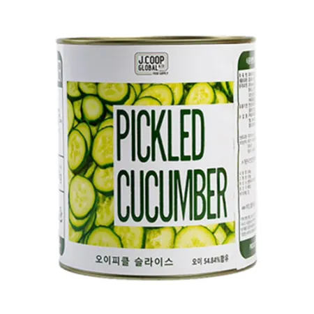 제이쿱글로벌 오이피클(슬라이스 3.1Kg/EA)