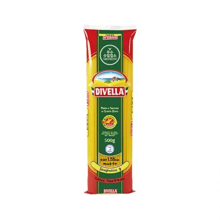 디벨라 스파게티니면 9호 500g 얇은면 파스타면 스파게티