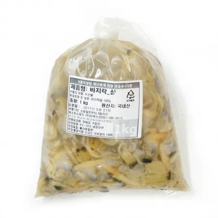 바지락살(생물 500g/PAC)