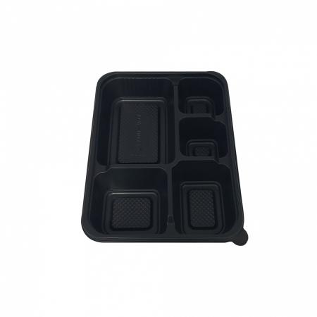 도시락용기(DW-004_5칸_240*185*40mm_200입 EA)